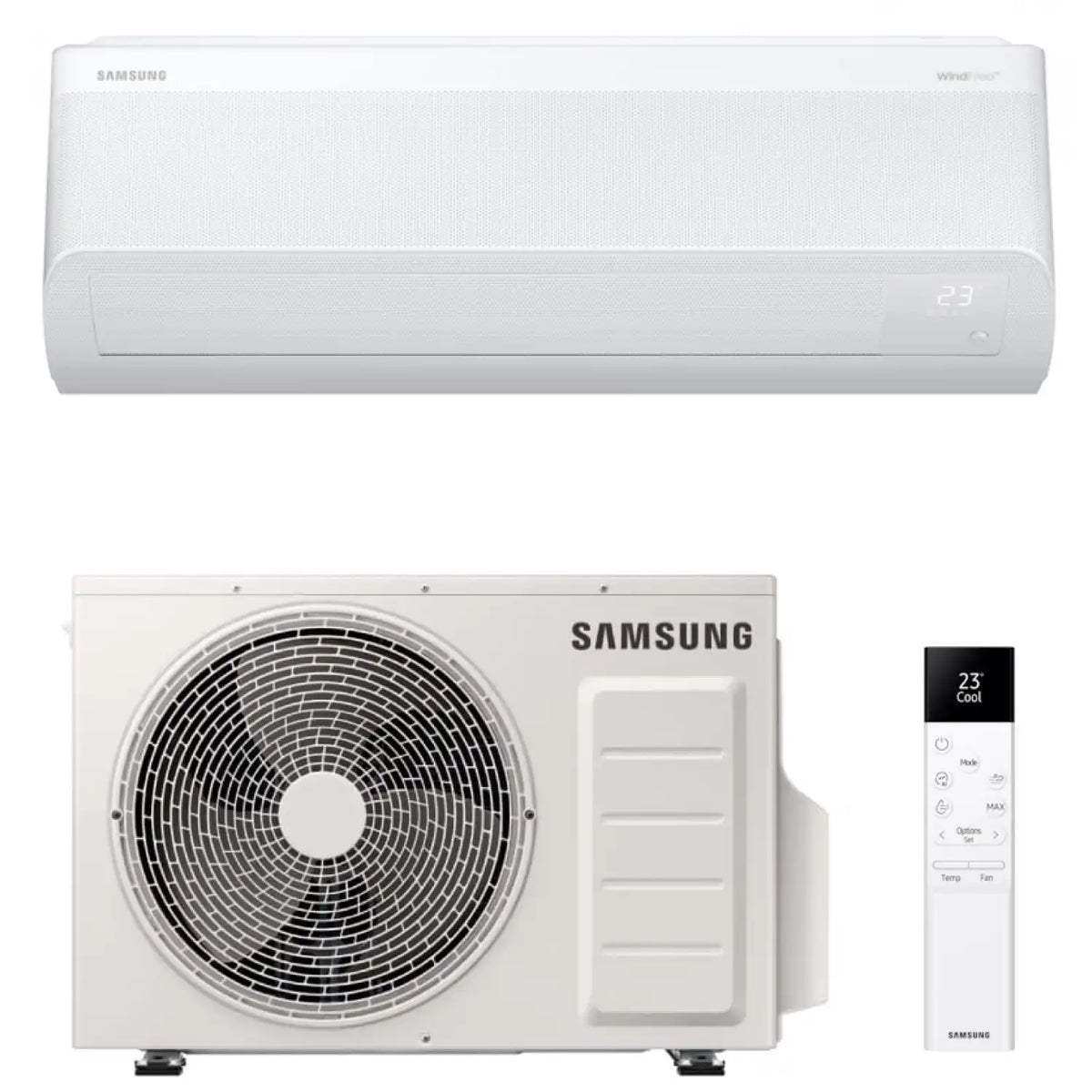 Кондиціонер спліт-система Samsung Nordic WindFree S2 AR70F12CABWNEE