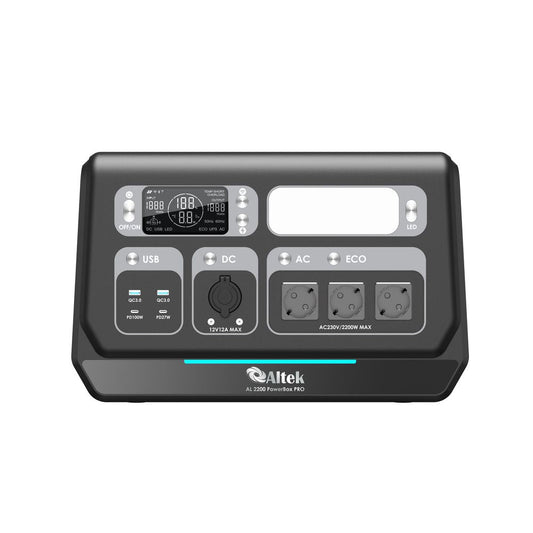 Портативна зарядна станція ALTEK AL 2400 PowerBox PRO PLUS (2048 Вт·г)