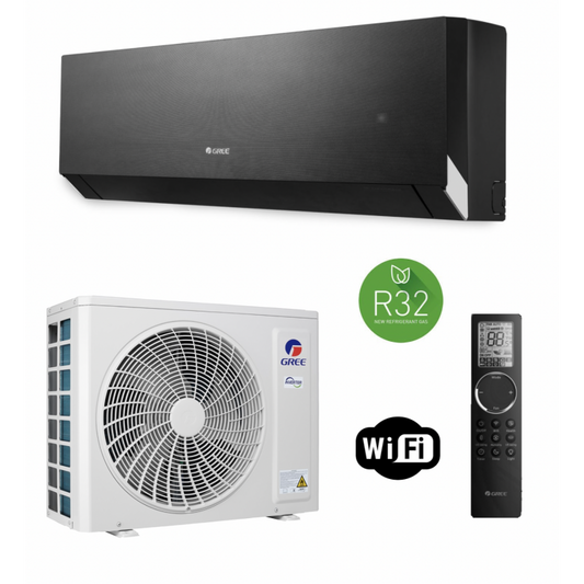 Кондиціонер Gree Clivia Inverter Black GWH09AUCXB-K6DNA1A R-32