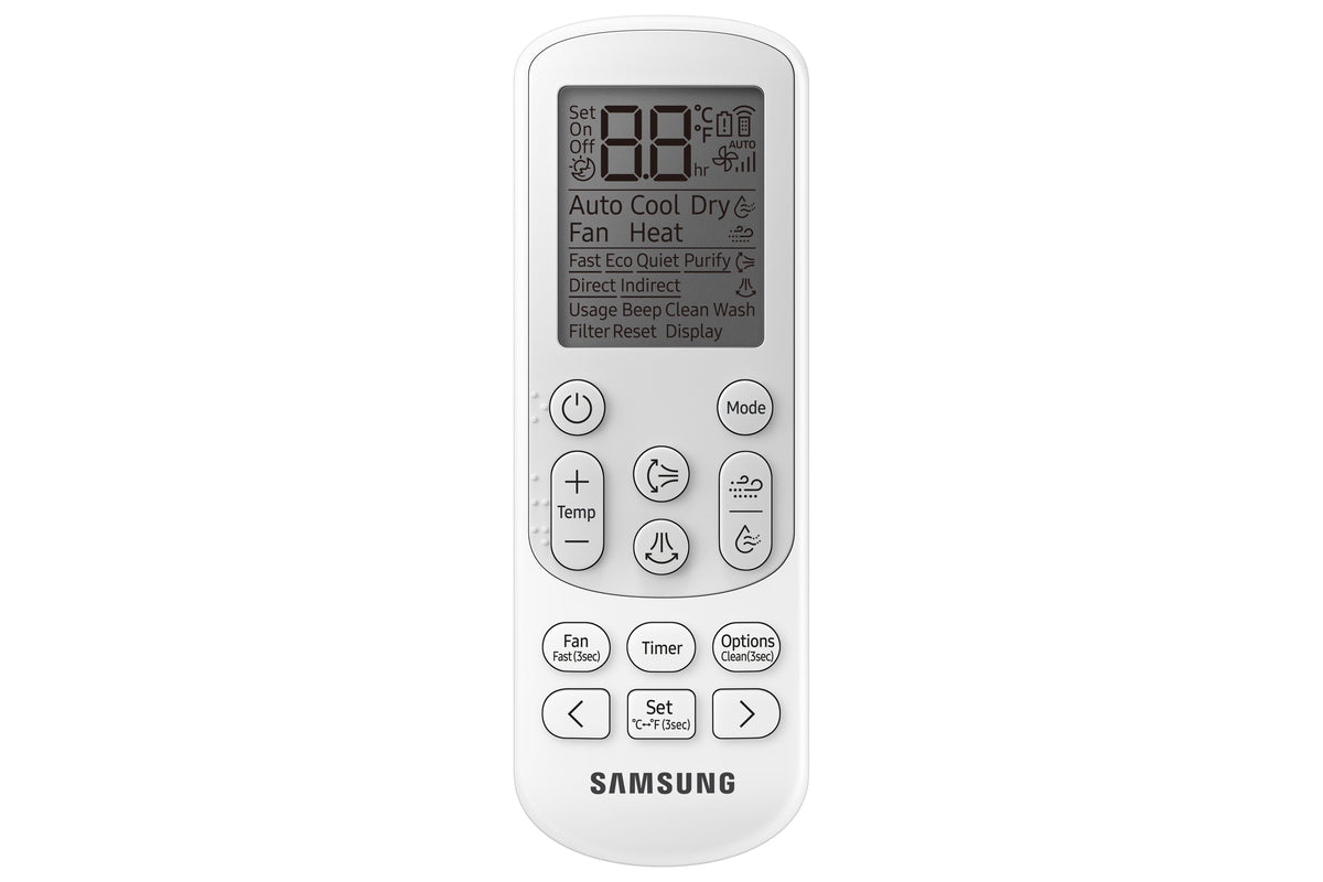 Кондиціонер інверторний спліт-система Samsung GEO WindFree AR60F09C1BWNUA