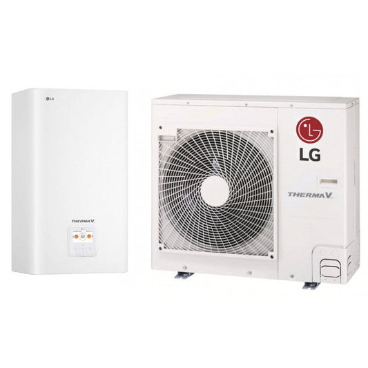 Тепловий насос повітря-вода LG Therma V 12 кВт HU121MA.U33 / HN1616 NK3