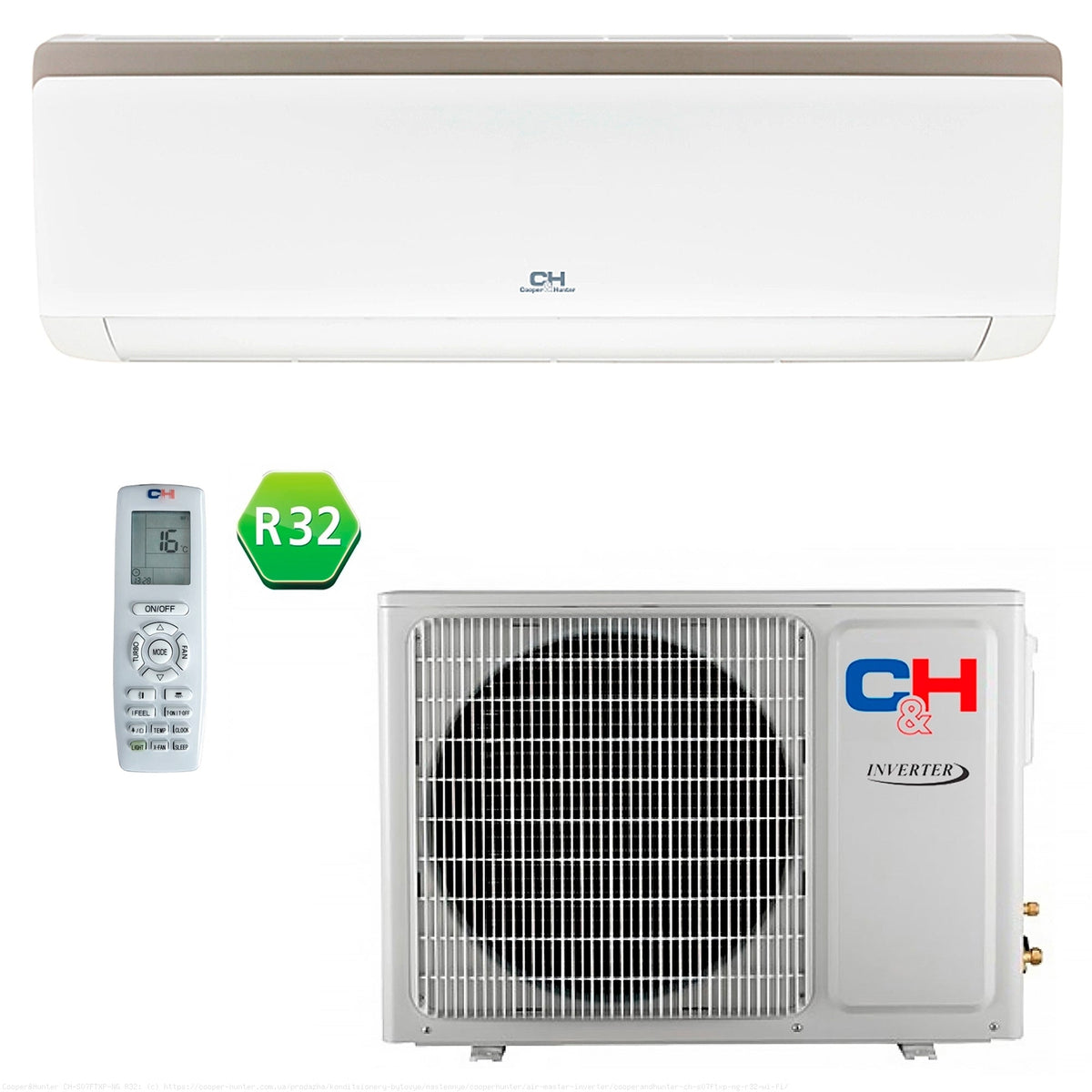 Кондиціонер Cooper&Hunter Vital Inverter CH-S12FTXF2-NG Wi-Fi