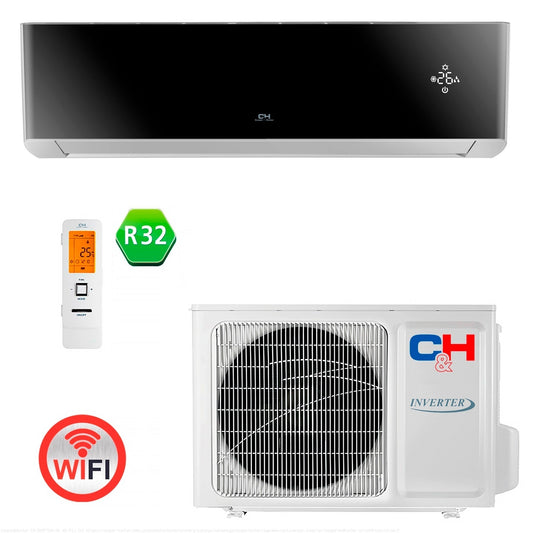 Кондиціонер тепловий насос Cooper&Hunter CH-S12FTXAL-BL Wi-Fi